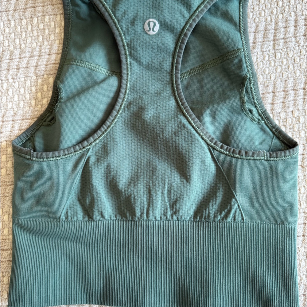 lululemon athletica Algae Green Sports Bra